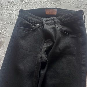 Derek Lam Jeans Derek Lam 10 Crosby Gia Crop Flare Black Denim-size 26